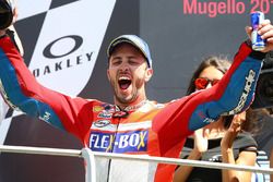 Podium: Ganador, Andrea Dovizioso, Ducati Team