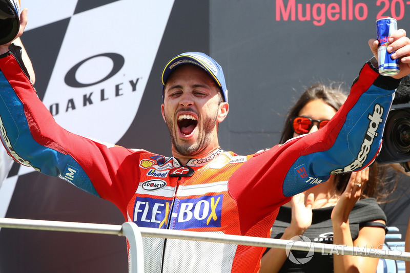 Podium: Ganador, Andrea Dovizioso, Ducati Team