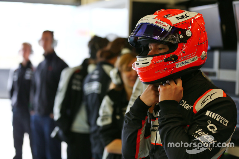 Nikita Mazepin, piloto de desarrollo del Sahara Force India F1 Team