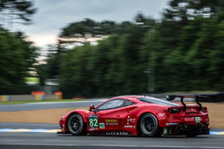 #82 Risi Competizione Ferrari 488 GTE: Giancarlo Fisichella, Toni Vilander, Matteo Malucelli