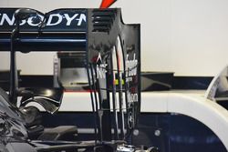 Détail de l'aileron arrière McLaren