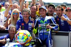 Il vincitore della gara Valentino Rossi, Yamaha Factory Racing