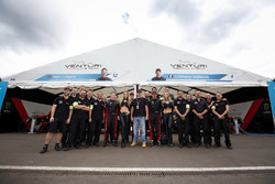 Venturi Team Photo with Mike Conway, Venturi and Stéphane Sarrazin, Venturi
