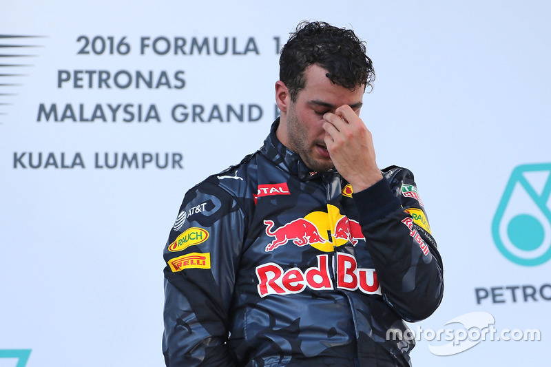 Race winner Daniel Ricciardo, Red Bull Racing