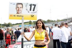 Chica de la parrilla para Miguel Molina Audi Sport Team Abt Sportsline, Audi RS 5 DTM