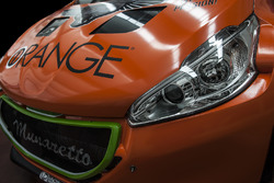 Orange1 Racing, Peugeot 208 T5 R16, cofano