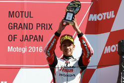 Podium: third place Hiroki Ono, Honda Team Asia