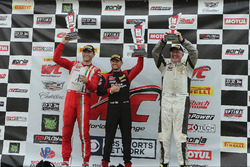 Podium GTA: first place #16 Wright Motorsports Porsche 911 GT3 R: Michael Schein, second place #07 Scuderia Corsa Ferrari 458: Martin Fuentes, third place #90 Autometrics Motorsports Porsche 911 GT3 R: Joseph Toussaint