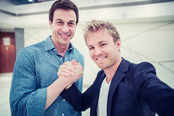 Nico Rosberg, Mercedes AMG F1 and Toto Wolff, Mercedes AMG F1 Shareholder and Executive Director