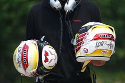 Il casco di Lewis Hamilton, Mercedes AMG F1 Team