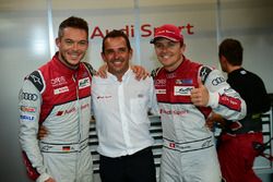 Pole position LMP1 : #7 Audi Sport Team Joest Audi R18: Marcel Fässler, Andre Lotterer, Benoit Tréluyer