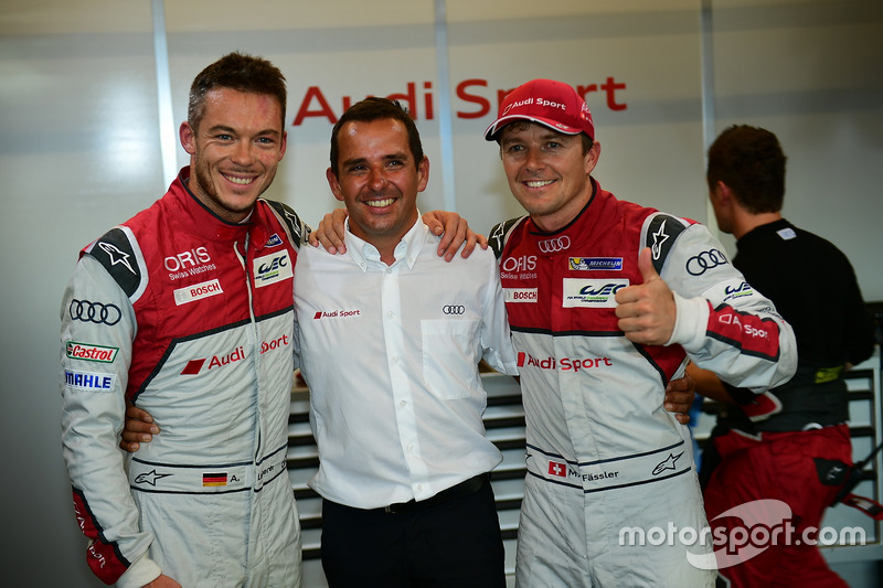 Pole position LMP1 : #7 Audi Sport Team Joest Audi R18: Marcel Fässler, Andre Lotterer, Benoit Tréluyer