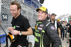 Les vainqueurs #2 ESM Racing Honda HPD Ligier JS P2 : Scott Sharp