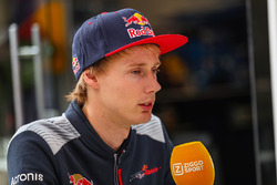 Brendon Hartley, Scuderia Toro Rosso in gesprek met Ziggo Sport