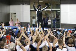 Il campione del mondo Thed Björk, Polestar Cyan Racing, Volvo S60 Polestar TC1