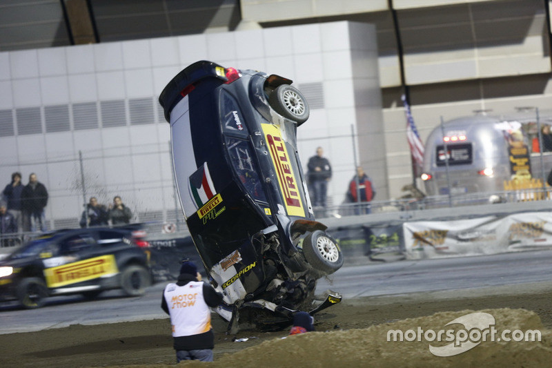 El accidente de Oliver Solberg, Ford Fiesta WRC