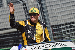 Nico Hulkenberg, Renault Sport F1 Team on the drivers parade
