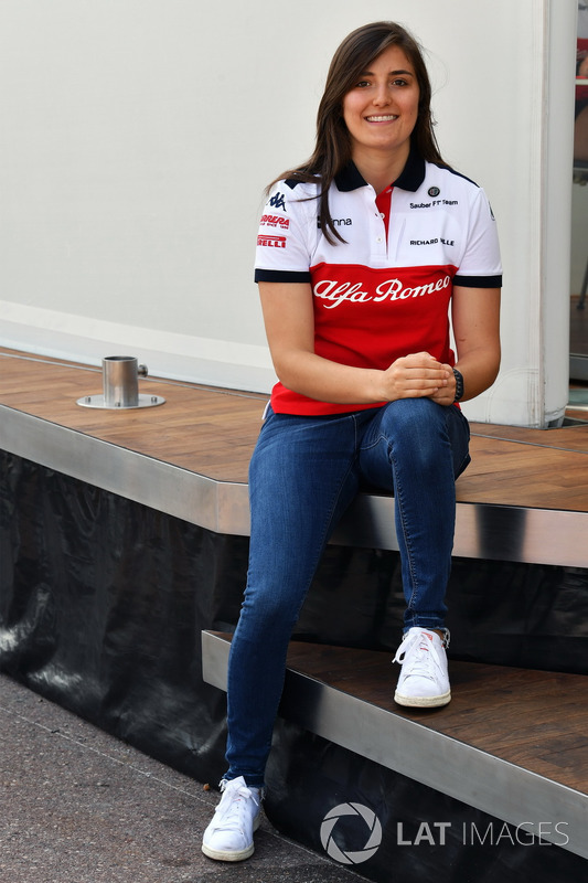 Tatiana Calderon, Sauber Test Driver