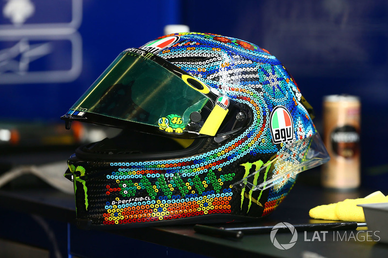 Helmet of Valentino Rossi, Yamaha Factory Racing