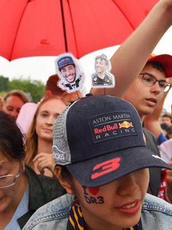 Daniel Ricciardo, Red Bull Racing fan