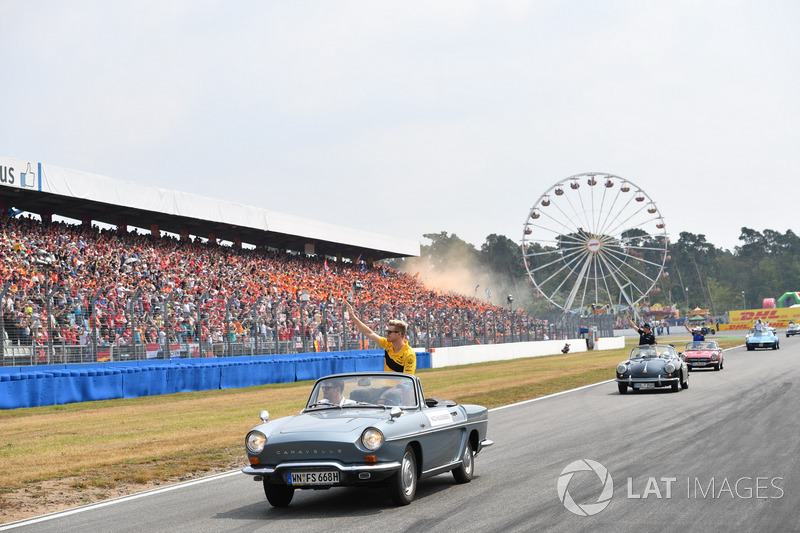 F1 2018 - Német Nagydíj - rajtrács, kulisszák mögött, felvonulás, sztárok...