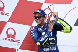 Podium: second place Valentino Rossi, Yamaha Factory Racing