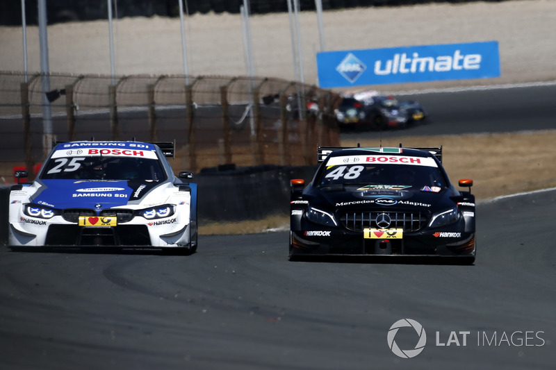 Philipp Eng, BMW Team RBM, BMW M4 DTM, Edoardo Mortara, Mercedes-AMG Team HWA, Mercedes-AMG C63 DTM