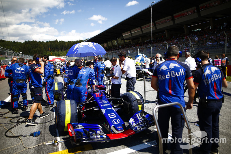 A kulisszák mögött - rajtrács - Osztrák Nagydíj - F1 2018
