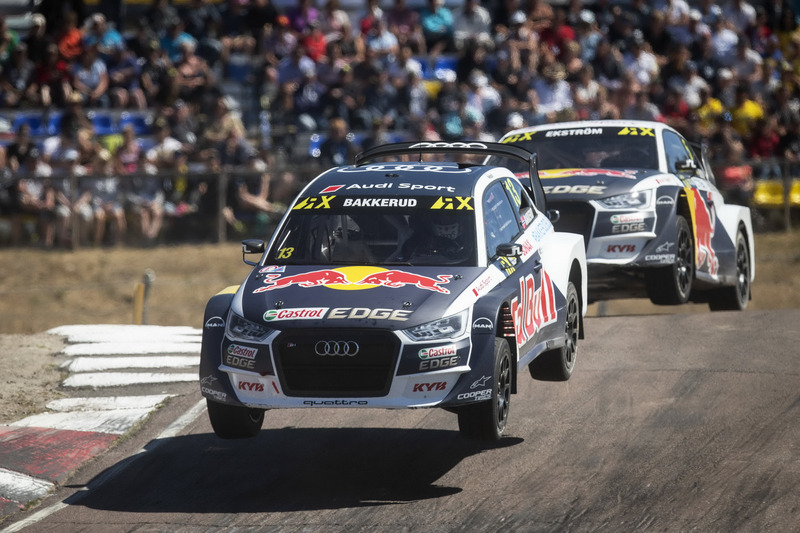 Andreas Bakkerud, EKS Audi Sport Mattias Ekström, EKS Audi Sport