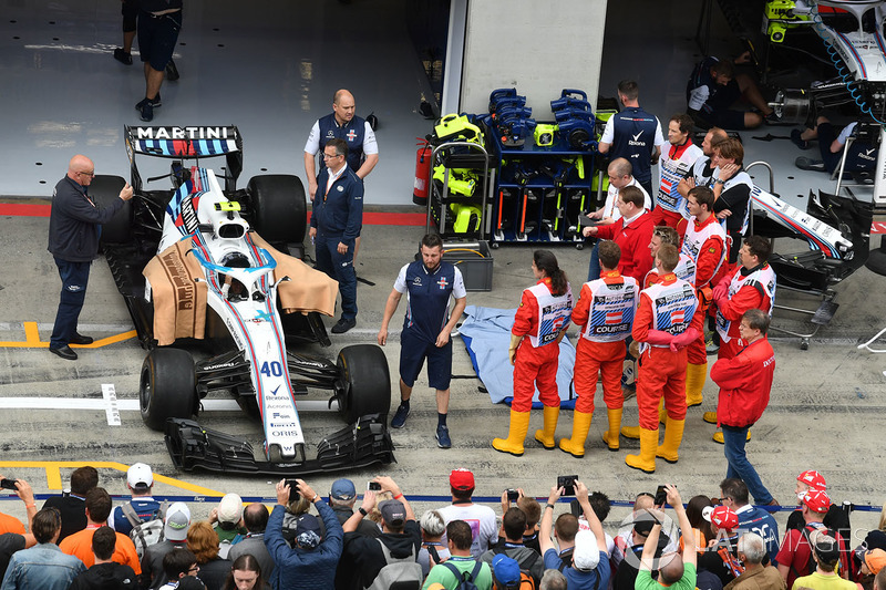 Williams FW41 y fans