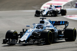 Lance Stroll, Williams FW41, Sergey Sirotkin, Williams FW41