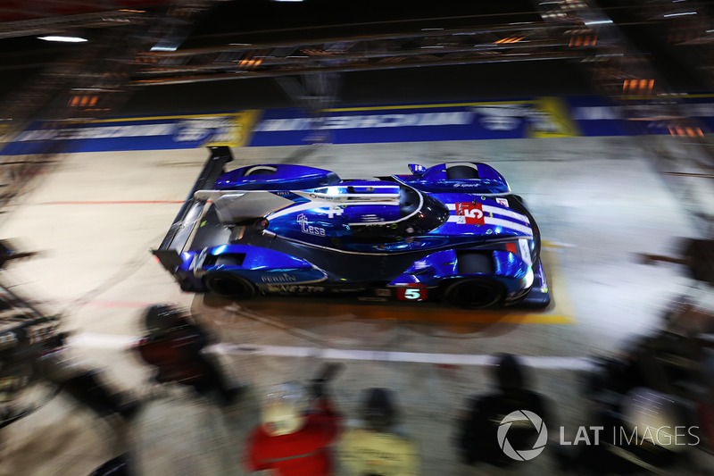 #5 CEFC TRSM RACING Ginetta G60-LT-P1: Charles Robertson, Michael Simpson, Leo Roussel