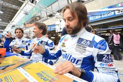 #47 Cetilar Villorba Corse Dallara P217 Gibson: Roberto Lacorte, Giorgio Sernagiotto, Felipe Nasr