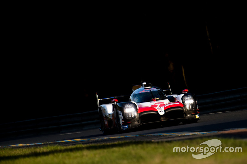 #7 Toyota Gazoo Racing Toyota TS050: Mike Conway, Kamui Kobayashi, Jose Maria Lopez