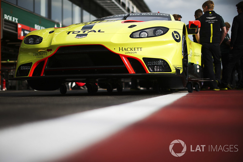 SPA-FRANCORCHAMPS, BELGIUM - MAY 02: #95 Aston Martin Racing Aston Martin Vantage AMR: Marco Sorensen, Nicki Thiim, Darren Turner