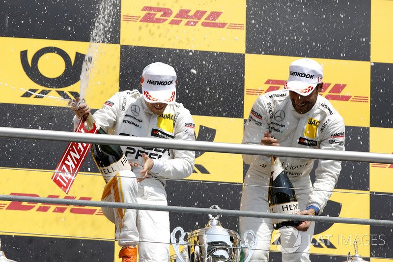 Podium: Lucas Auer, Mercedes-AMG Team HWA, Gary Paffett Mercedes-AMG Team HWA