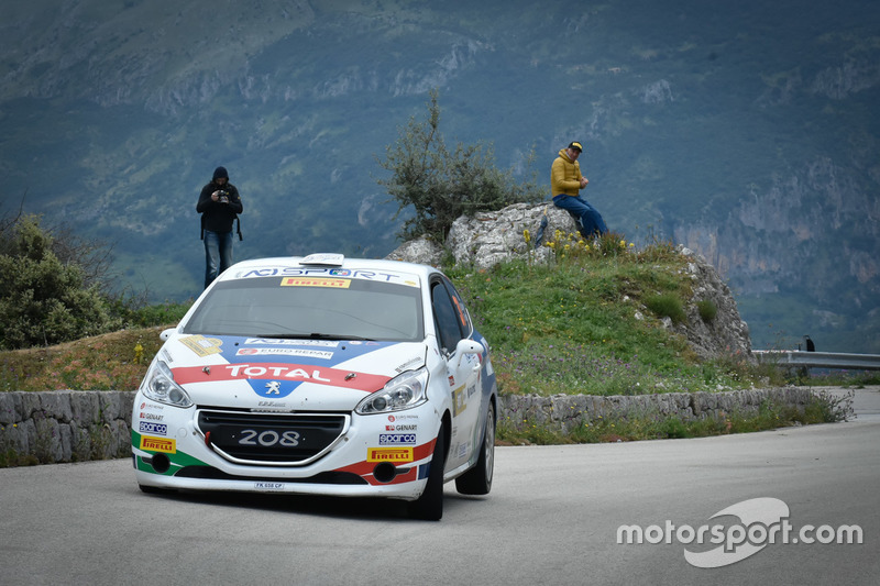 Damiano De Tommaso, MIchele Ferrara, Peugeot 208 R2B