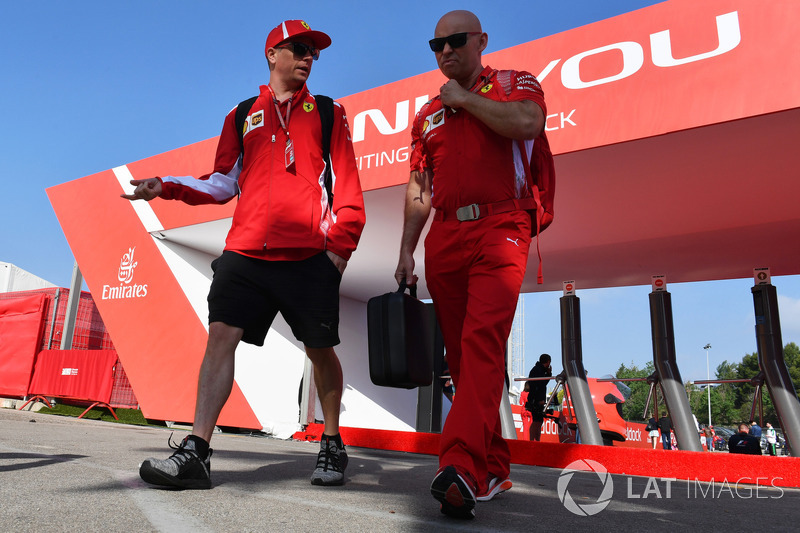 Kimi Raikkonen, Ferrari, Mark Arnall, pelatih pribadi