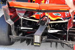 Ferrari SF71H, dettaglio del diffusore