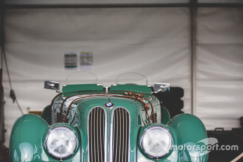 A vintage BMW
