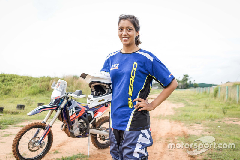 #20 Aishwarya Pissay, Sherco TVS