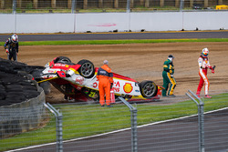 Fabian Coulthard, Team Penske Ford after his crash
