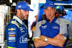 Chad Knaus and Jimmie Johnson, Hendrick Motorsports Chevrolet