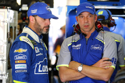 Chad Knaus and Jimmie Johnson, Hendrick Motorsports Chevrolet