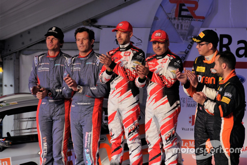 Bernd Casier, Pieter Vyncke, Duimdistel, Giandomenico Basso, Lorenzo Granai, BRC Racing, und Michael Burri, Andersson Levratti, D-Max Swiss