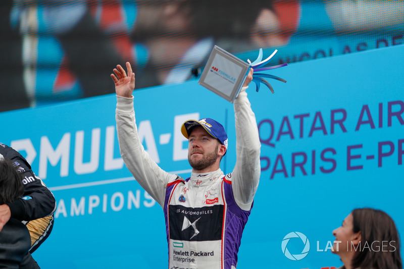Sam Bird, DS Virgin Racing, finishes in 3rd