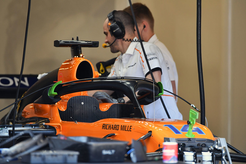 McLaren MCL33 detalle del frente