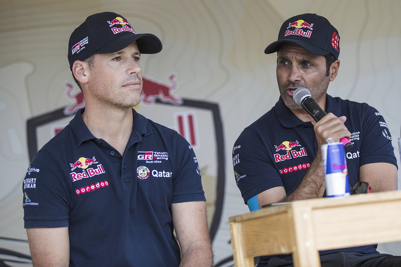 Nasser Al-Attiyah, Matthieu Baumel, Toyota Gazoo Racing