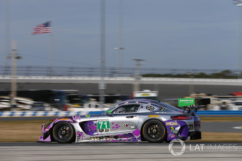 #71 P1 Motorsports Mercedes AMG GT3, GTD: Kenton Koch, Robert Foley III, Juan Perez, Loris Spinelli