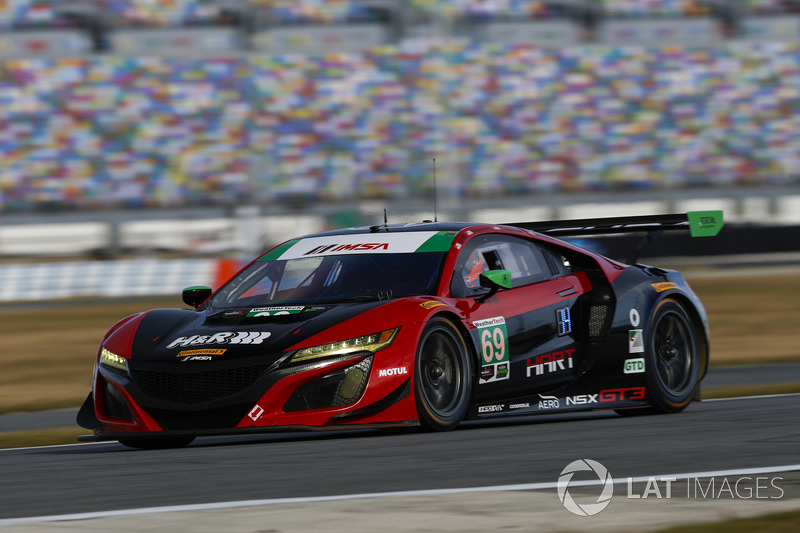 #69 HART Acura NSX GT3, GTD: Chad Gilsinger, Ryan Eversley, Sean Rayhall, John Falb